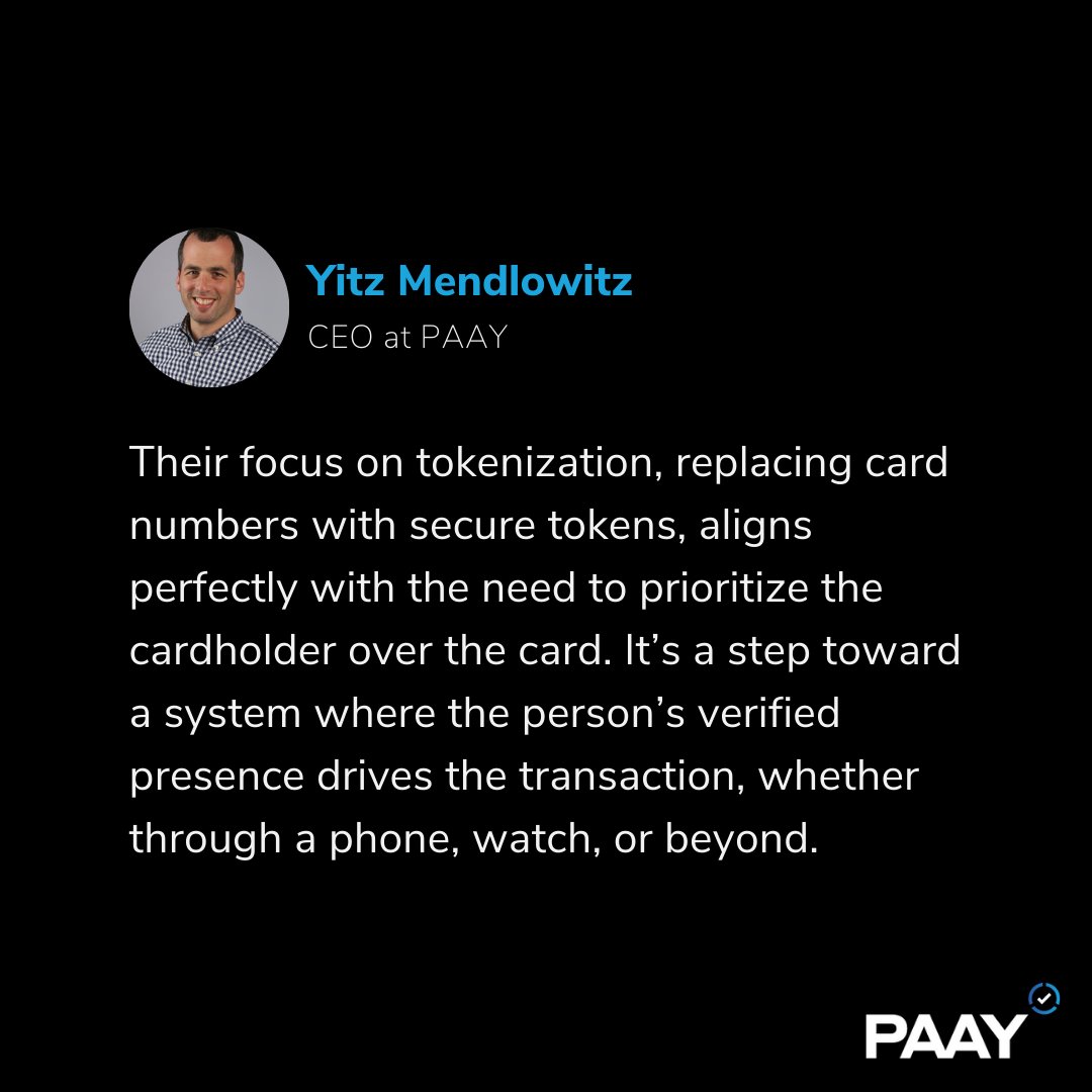 Our CEO recently highlighted this Fortune article on Mastercard’s shift to tokenization. Big moves toward a smarter, cardless future. Worth the read: fortune.com/2025/04/15/mas… 

#Tokenization #Fintech