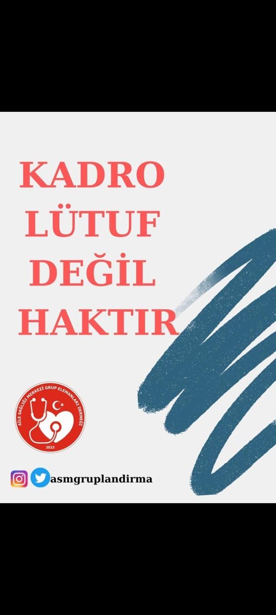 <a href="/asmgruplandirma/">Aile Sağlığı Merkezi Grup Elemanları Derneği</a> <a href="/saglikbakanligi/">T.C. Sağlık Bakanlığı</a> <a href="/drmemisoglu/">Prof. Dr. Kemal Memişoğlu</a> Her gün halk sağlığına katkı sunan Aile Sağlığı Merkezi grup elemanları haklarını talep etmekte haklıdır

#GrupElemanıÖzlükHakkı  <a href="/ersoyakif1/">Mehmet Akif ERSOY</a>