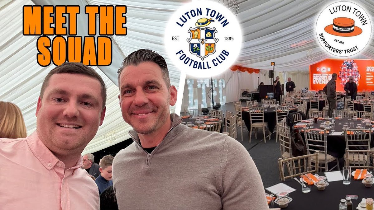 ITS LIVE! 💥

Luton Town Awards Evening Dominated By One Player!
youtu.be/BOmhdiYZUiI

#LutonTown