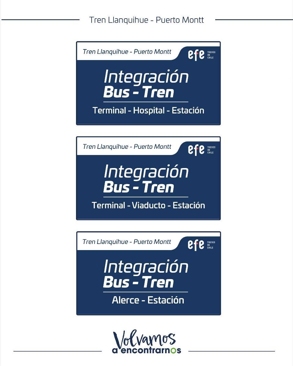 TransporTeinforma Región de Los Lagos (@ttiloslagos) on Twitter photo ✅🚆 ¡Recuerda! Los siguientes son los itinerarios de esta semana en el Tren #Llanquihue #PuertoVaras #Alerce #PuertoMontt, operación lunes a viernes.
Más información en efe.cl
<a href="/EFEPuertoMontt/">Tren Llanquihue - Puerto Montt</a> <a href="/EFETrenesChile/">EFE Trenes de Chile</a> ✅🚆 ¡Recuerda! Los siguientes son los itinerarios de esta semana en el Tren #Llanquihue #PuertoVaras #Alerce #PuertoMontt, operación lunes a viernes.
Más información en efe.cl
<a href="/EFEPuertoMontt/">Tren Llanquihue - Puerto Montt</a> <a href="/EFETrenesChile/">EFE Trenes de Chile</a>