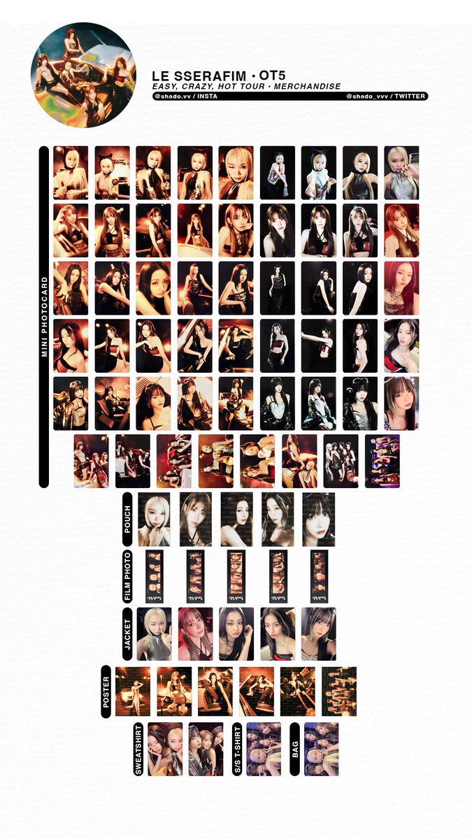 240425 - LE SSERAFIM - 2025 EASY CRAZY HOT Tour - OT5 global
