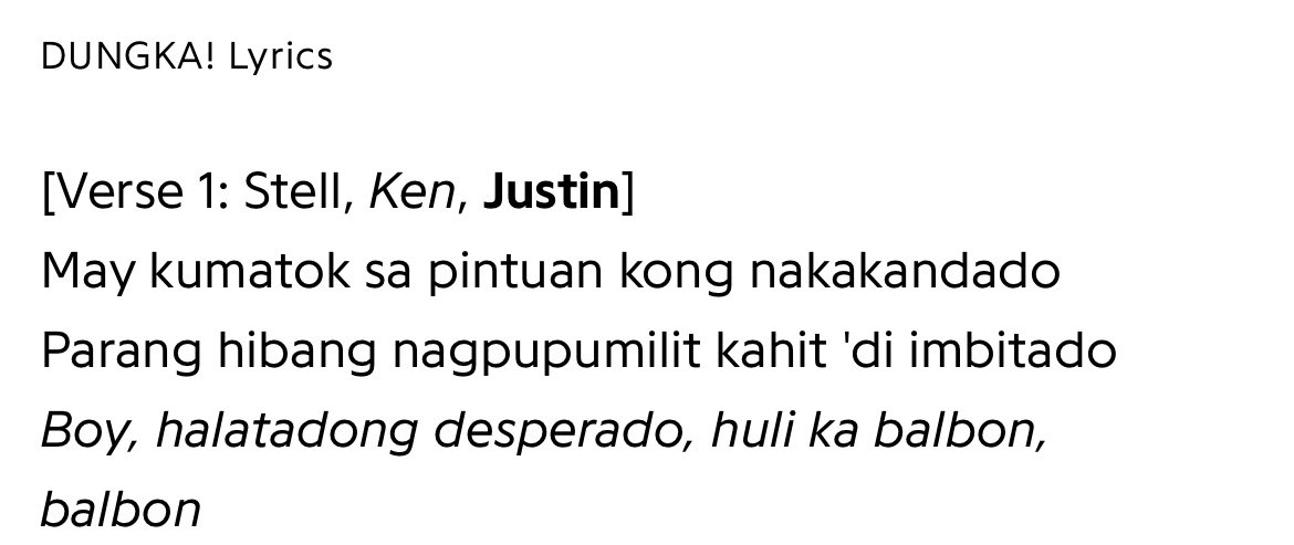 PauBalbons's tweet photo. hooooy!!!! huling huli mo kami sa ‘huli ka balbon’ mo @imszmc!!! mga bals, qiniliq halata!!! 🤭🤭🤭

SB19 SAW EP RELEASE
@SB19Official #SB19
#SB19SaW #SimulaAtWakasOutNow https://t.co/SUg4Nlvibp