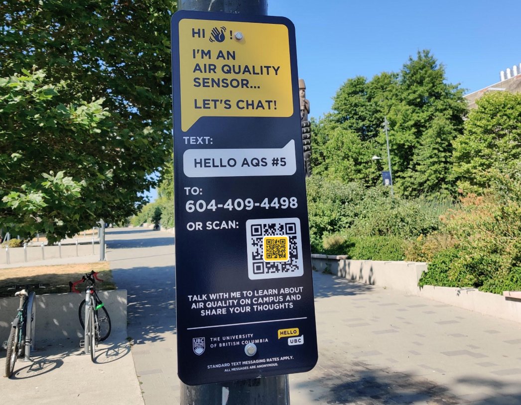 Hello Lamp Post (@hellolamppost_) on Twitter photo Working together for cleaner air 💪
Around the <a href="/UBC/">University of British Columbia</a> campus, we supported their research efforts by helping students & visitors learn about the impacts of air pollution and the actions to take for improved air quality 💨
#UBC #AirQuality #ClimateChange Working together for cleaner air 💪
Around the <a href="/UBC/">University of British Columbia</a> campus, we supported their research efforts by helping students & visitors learn about the impacts of air pollution and the actions to take for improved air quality 💨
#UBC #AirQuality #ClimateChange