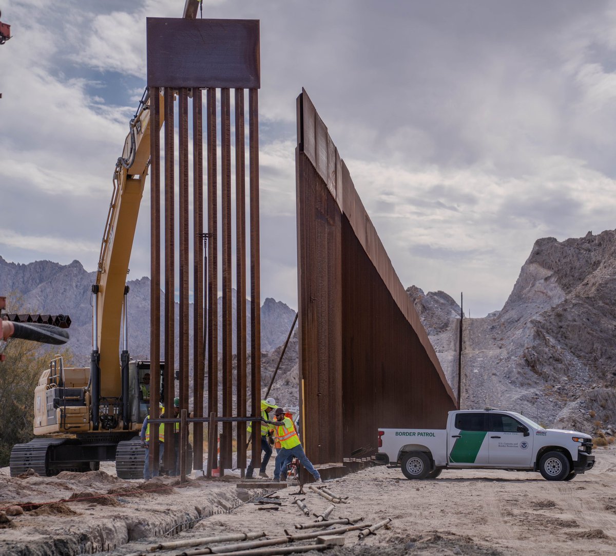 A secure border exists when the U.S. Border Patrol can detect, identify, and mitigate anyone and anything crossing the United States border with 100% certainty. That takes a combination of infrastructure, personnel, and technology. #BorderSecurityIsNationalSecurity
