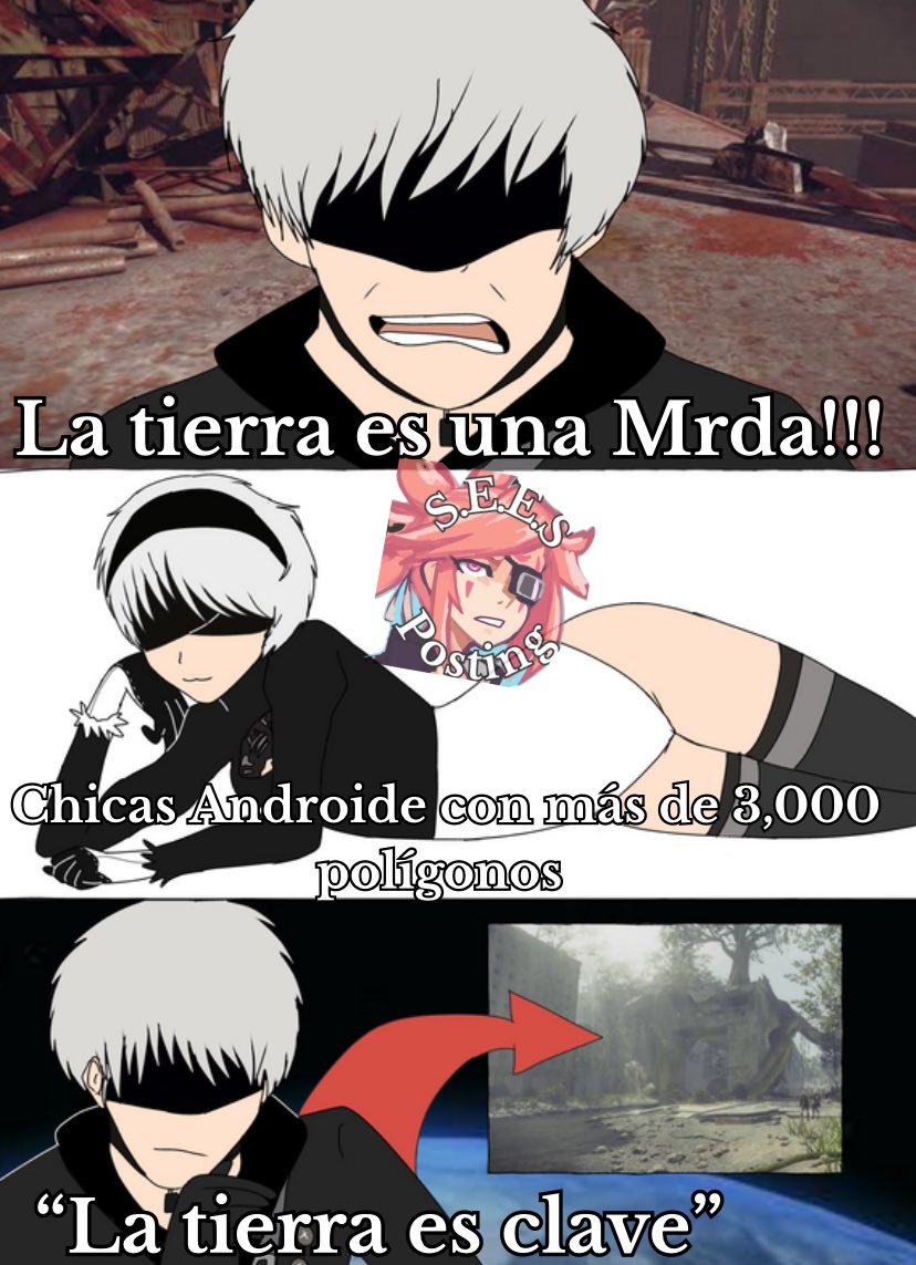 SeeSposting's tweet photo. Apoco si #Nierautomata #2B #9S 

~Discordia https://t.co/Pak0sFaQlq