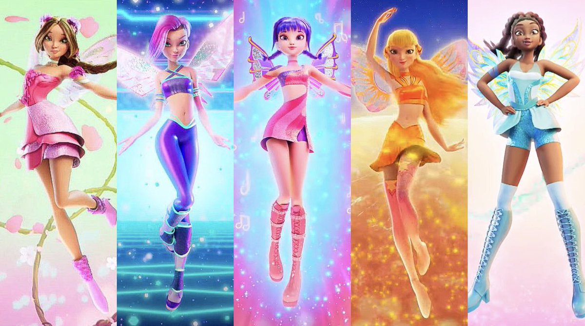 spicyroxxi's tweet photo. The Winx reboot transformations. Now we wait for Bloom!🔥 https://t.co/wsh1qM1Cki