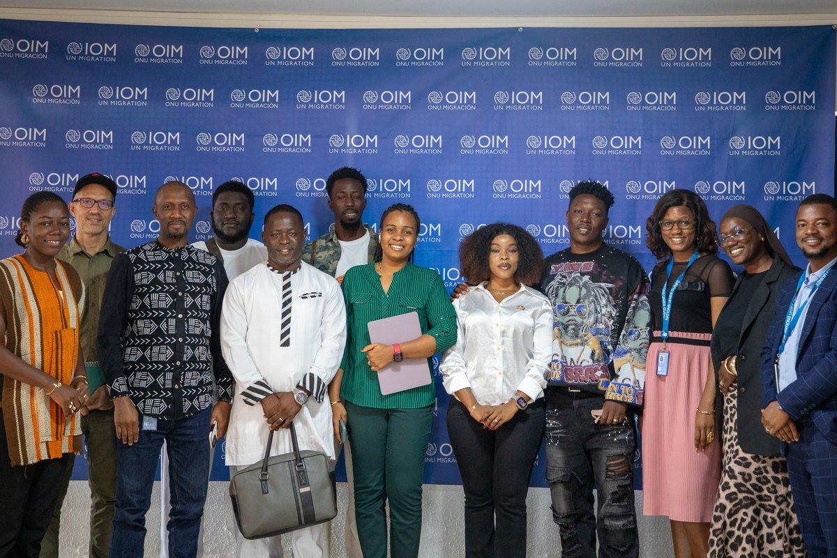 OIMGuinee's tweet photo. Rencontre aujourd’hui entre l’@OIMGuinee et la @FondationSBMK. Un échange riche autour des valeurs partagées : engagement citoyen, jeunesse, culture et développement.
De belles perspectives de collaboration à venir.
#ManambaKanté #SoulBangs https://t.co/YZltiRMyiZ