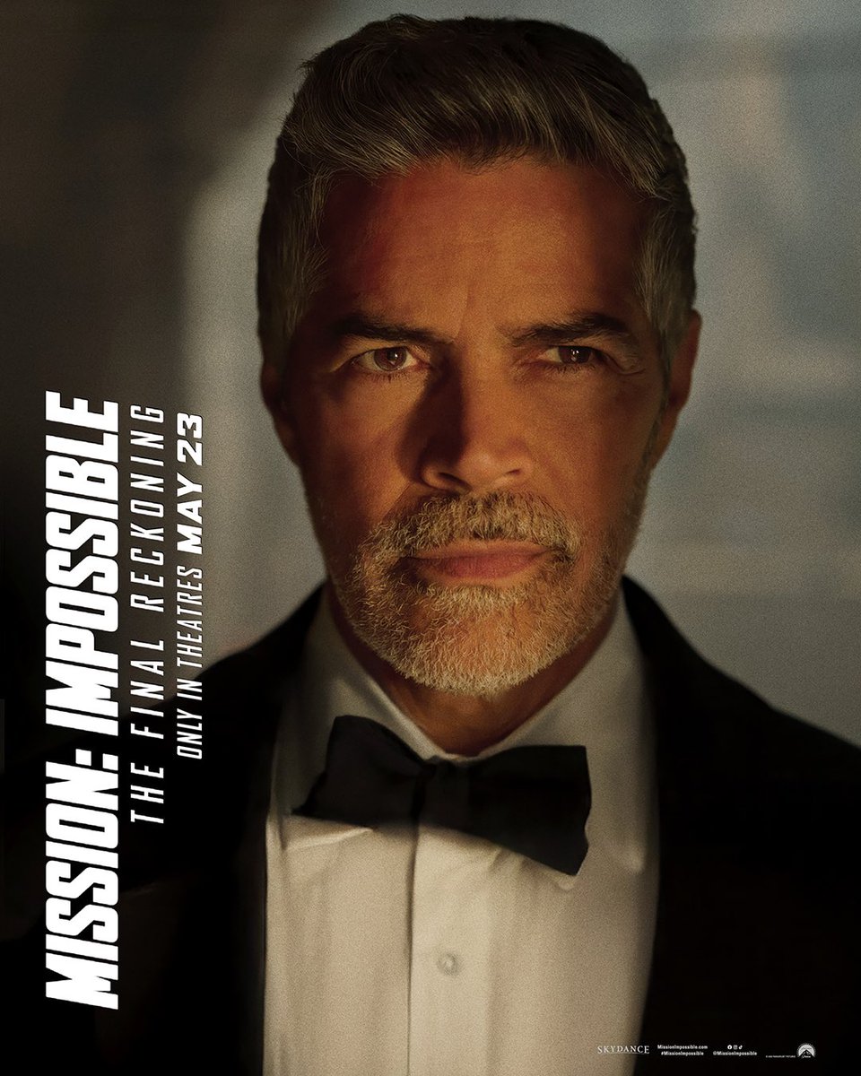 Espada PR (@espadaent) on Twitter photo Everyone plays a part. Esai Morales is Gabriel in #MissionImpossible - The Final Reckoning. Tickets go on sale Monday. #FilmedForIMAX @missionimpossible <a href="/Esai_Morales/">Esai Morales</a> Everyone plays a part. Esai Morales is Gabriel in #MissionImpossible - The Final Reckoning. Tickets go on sale Monday. #FilmedForIMAX @missionimpossible <a href="/Esai_Morales/">Esai Morales</a>
