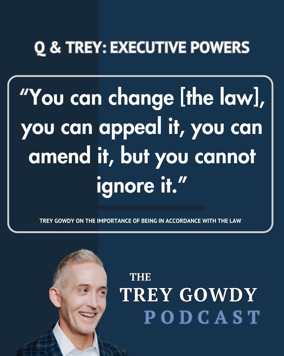 "Once you've weakened the law, you've weakened it forever."

@Tgowdysc answers a question on the parameters of executive powers as it pertains to the law. buff.ly/ANSi1Zd