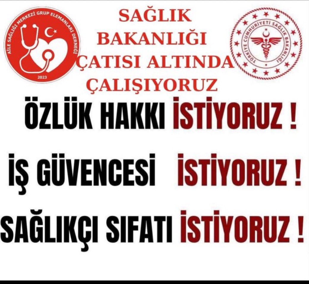 <a href="/asmgruplandirma/">Aile Sağlığı Merkezi Grup Elemanları Derneği</a> <a href="/saglikbakanligi/">T.C. Sağlık Bakanlığı</a> <a href="/drmemisoglu/">Prof. Dr. Kemal Memişoğlu</a> Aile Sağlığı Merkezi grup elemanları sağlık hizmetinin en önemli yapı taşlarından biridir çalışma koşulları ve hakları iyileştirilmeden kaliteli hizmet sunulması mümkün değildir

#GrupElemanıÖzlükHakkı