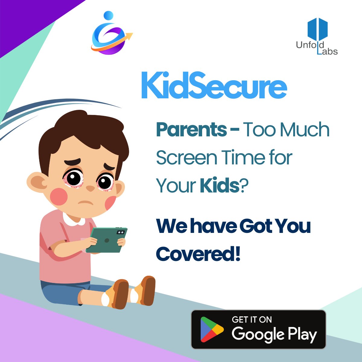 Too Much Screen Time for your Kids? 

Reduce excessive screen time with #KidSecure!
- Set healthy screen limits
- Monitor app usage
- Get real-time alerts

Give your child the right balance between screen time &amp; real life. Try KidSecure!

play.google.com/store/apps/det…
