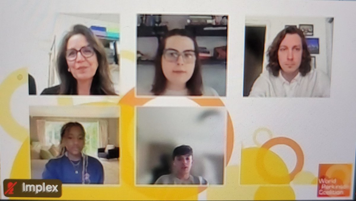Our first panel is live now on the WPC Care Partner webinar. #carepartners #parkinsons