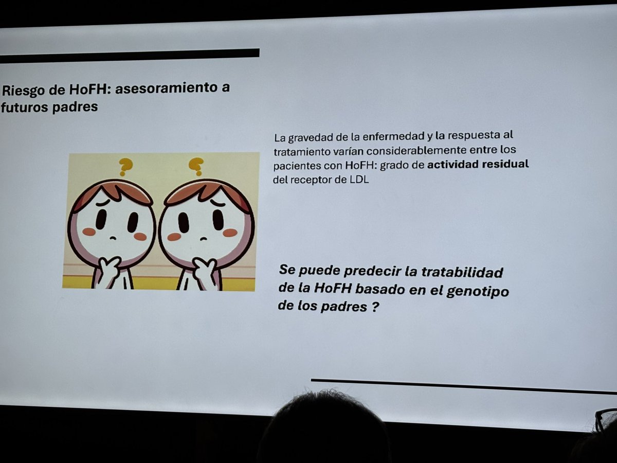 FHFamiliar's tweet photo. La importancia en el asesoramiento a los padres #heterocigotos sobre el riesgo de la #HFHo, por la Dra. Sonia Rodriguez Novoa, del Hospital Universitario La Paz de Madrid.
#DescubreTuHF #colesterol #HF #salud #cardiovascular #hipercolesterolemia #FHF #homocigota
#SAFEHEART https://t.co/LWHPuSdoHx