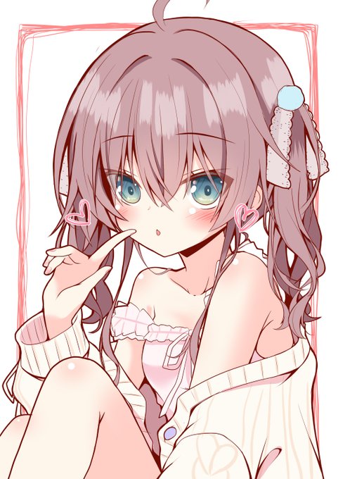 可愛く描けたからちょっと修正+表情差分と趣味の眼鏡 