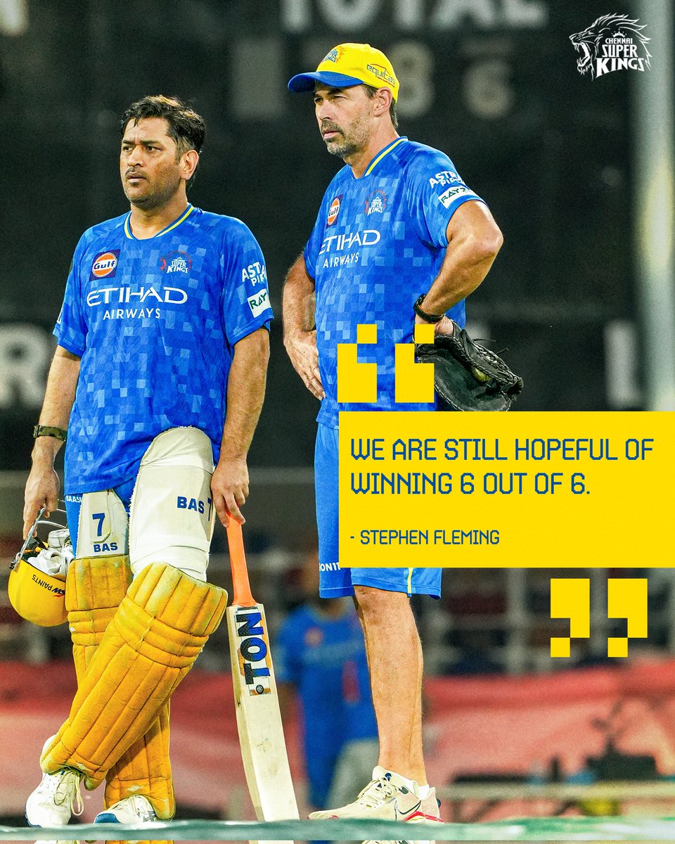 ChennaiIPL's tweet image. Showing us the way to believe! 💪🏻💛

#WhistlePodu #Yellove 🦁💛