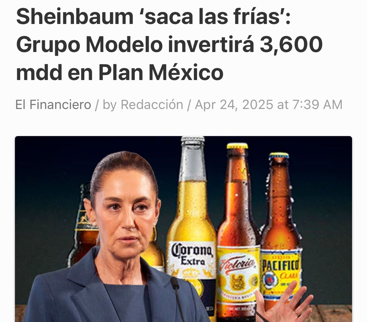 Cómo no se me ocurrió ese titular a mí