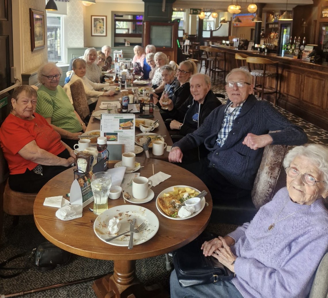 SHAPE Lancashire (@shapelancashire) on Twitter photo We went on a pub lunch to the Beehive Inn at Horwich with two schemes Aspinall court and Rivington House both from <a href="/placesforpeopl2/">placesforpeople</a> schemes. We took them there on minibus as we had one walker in a wheelchair. We ate -had carverys - really nice food. Great afternoon, learnt a lot. We went on a pub lunch to the Beehive Inn at Horwich with two schemes Aspinall court and Rivington House both from <a href="/placesforpeopl2/">placesforpeople</a> schemes. We took them there on minibus as we had one walker in a wheelchair. We ate -had carverys - really nice food. Great afternoon, learnt a lot.