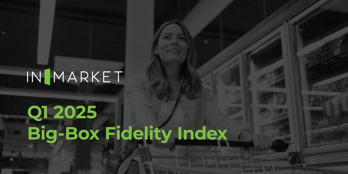 Introducing InMarket’s enhanced Q1 2025 #BigBox Fidelity Index, now including new insights on demographics and cross-shop behavior across popular categories, such as #grocery and #dollardiscount, and chains like <a href="/Walmart/">Walmart</a> and <a href="/Costco/">Costco</a>. 

Download now! bit.ly/q125bbfitw