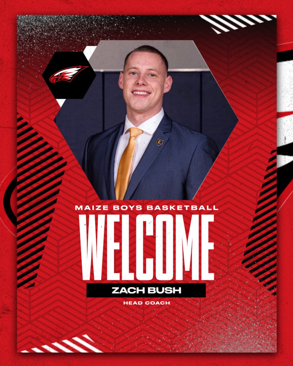 Zach Bush has been hired to lead Maize boys basketball. Follow the link to read about Coach Bush. view.gogipper.com/page/2969959