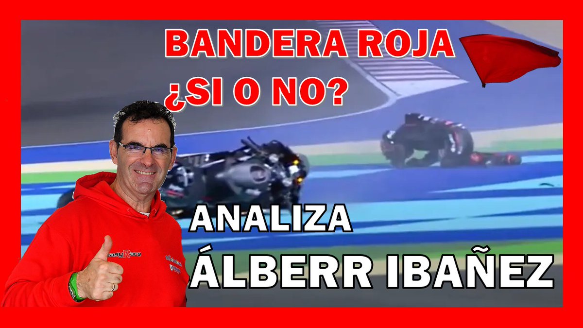 Hoy a las 19:00 analizamos la situación de la caída de #JorgeMartin en #QatarGP junto a Álberr de Easy Race Open.

Era de bandera roja o no?

#motogp #tratadearrancarlo #banderaroja #paneldecomisarios

youtu.be/_fMQQH2id6o?si…
