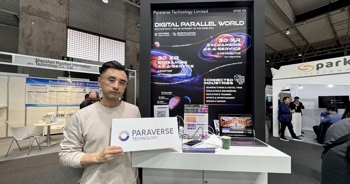 eXpectxChaos's tweet image. • $PVS •
Paraverse Technology - New Gen Web, providing Decentralized Cloud Rendering and Web3 transaction platform for XR and 3D Assets
Pioneering Comprehensive XR Streaming Solutions
#LarkXR #CloudRendering #XRStreaming
$SOL $RNDR $ARC $SNAI $SSE $COLLAT $JOS