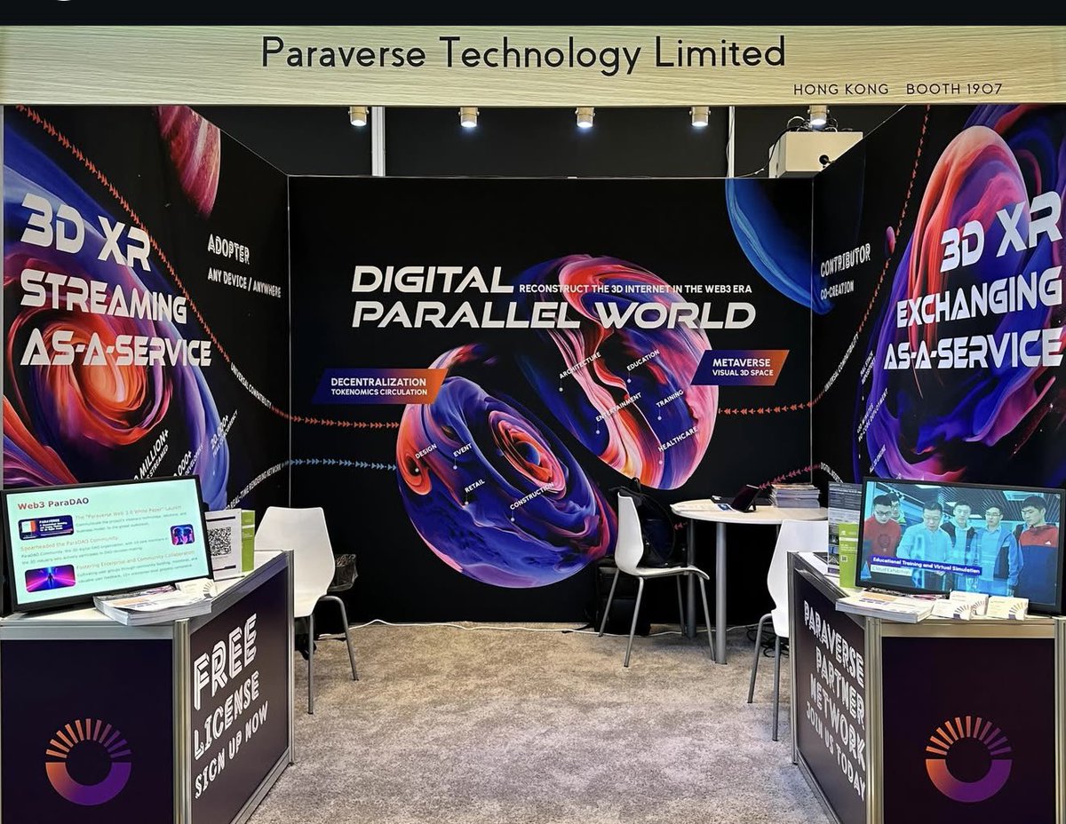 eXpectxChaos's tweet image. • $PVS •
Paraverse Technology - New Gen Web, providing Decentralized Cloud Rendering and Web3 transaction platform for XR and 3D Assets
Pioneering Comprehensive XR Streaming Solutions
#LarkXR #CloudRendering #XRStreaming
$SOL $RNDR $ARC $SNAI $SSE $COLLAT $JOS