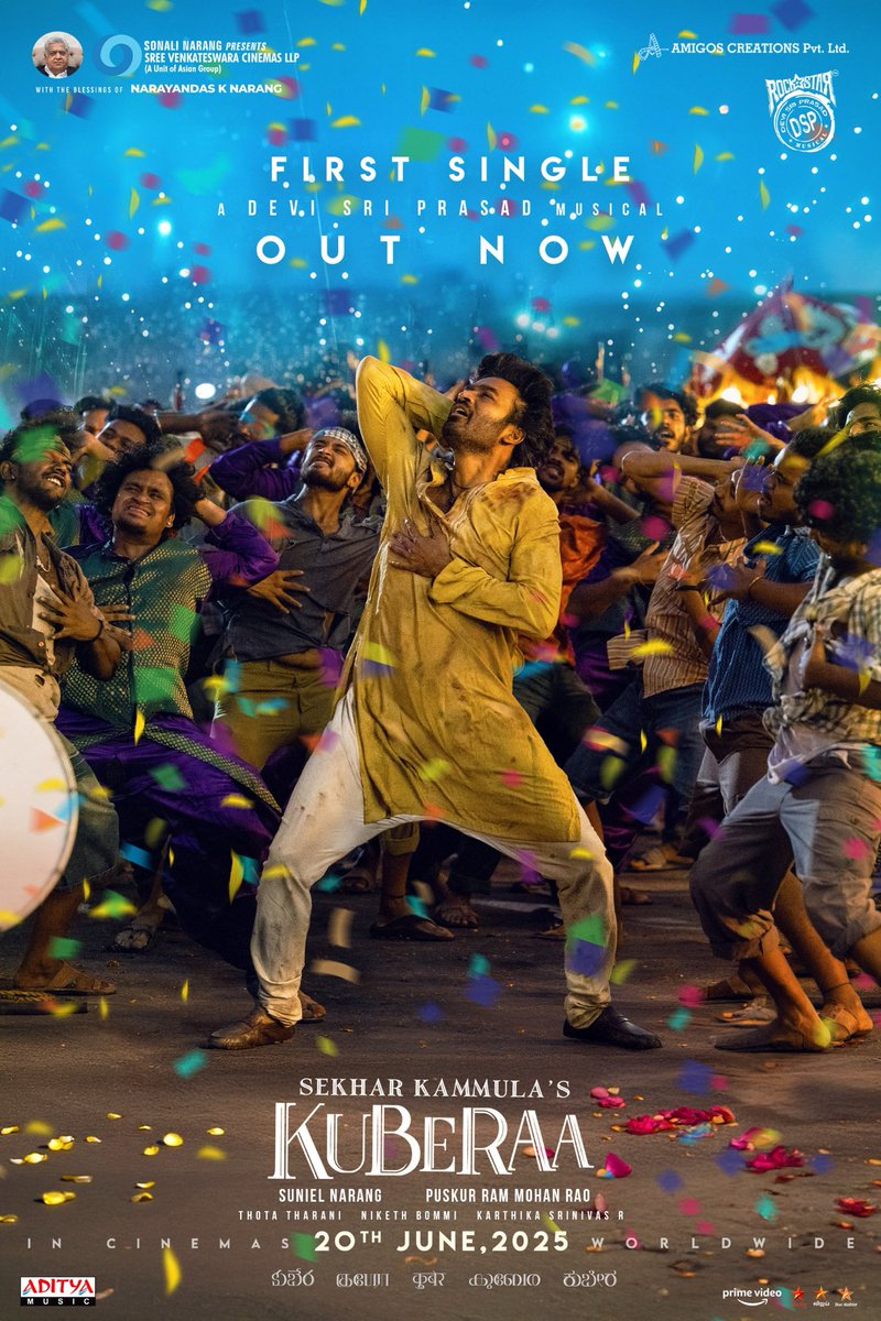 ItsAbishek04's tweet photo. #KuberaFirstSingle titled #PoyivaaNanba is out: https://t.co/RocyGzPIQO
#SekharKammulasKubera #Kubera #Dhanush #NagarjunaAkkineni #RashmikaMandanna #Kubera #SekharKammula https://t.co/D30yRxfvES