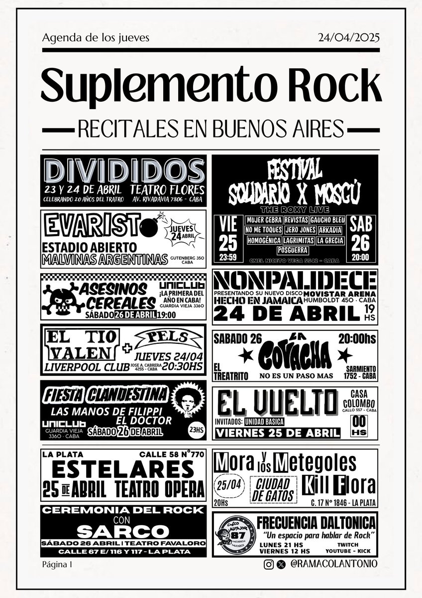 Suplemento Rock!