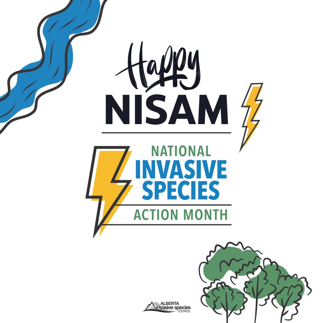 ABInvasives's tweet image. 🌱May is National Invasive Species Action Month🐟

Join us as we highlight the threat of invasive species &amp;amp; what we can do to TAKE ACTION:
✅Learn to ID invaders
✅Report sightings to EDDMapS
✅Spread the word, not the species - Clean your gear!

#NISAM #NISAW @CanadaInvasives