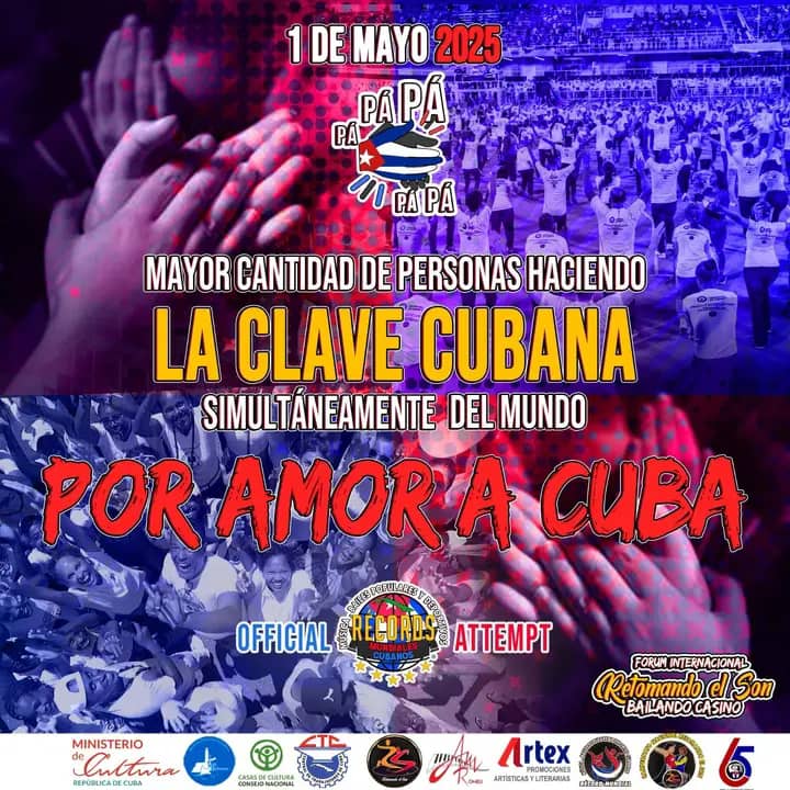 cpme_cmg's tweet photo. ¡Camagüey se prepara! 🇨🇺 Los músicos de nuestra provincia encabezarán el desfile del #unodeMayo. ¡Celebremos juntos el Día Internacional de los Trabajadores con alegría y ritmo! ¡Únete a la fiesta! 🎉 🎶
@PortalPrincipe @GobCamaguey @JorgeSutil2 @tvcamaguey @YaimyrB https://t.co/UHE6dUeC7w