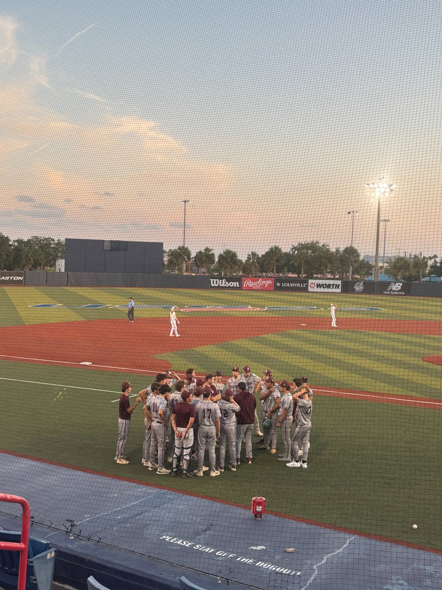 The boys fell short by one last night with a final score of 2-3.
Tonight we are back on the road for game 2 in Viera. #dwyerbaseball