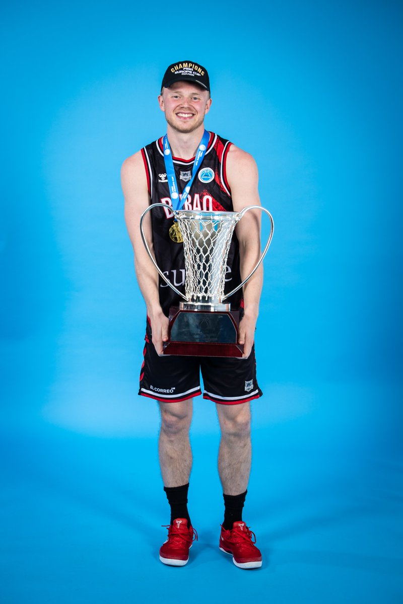 He’s the 🇳🇴 sharp-shooter.

Now he’s also Harald Frey - #FIBAEuropeCup CHAMPION! 🏆