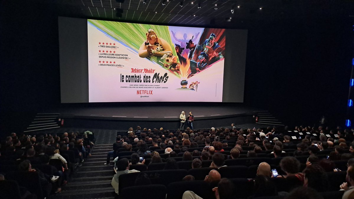 cest_un_signe's tweet photo. En direct de l'Avant-Premiere Asterix 😎 https://t.co/lBr2VTOfLy