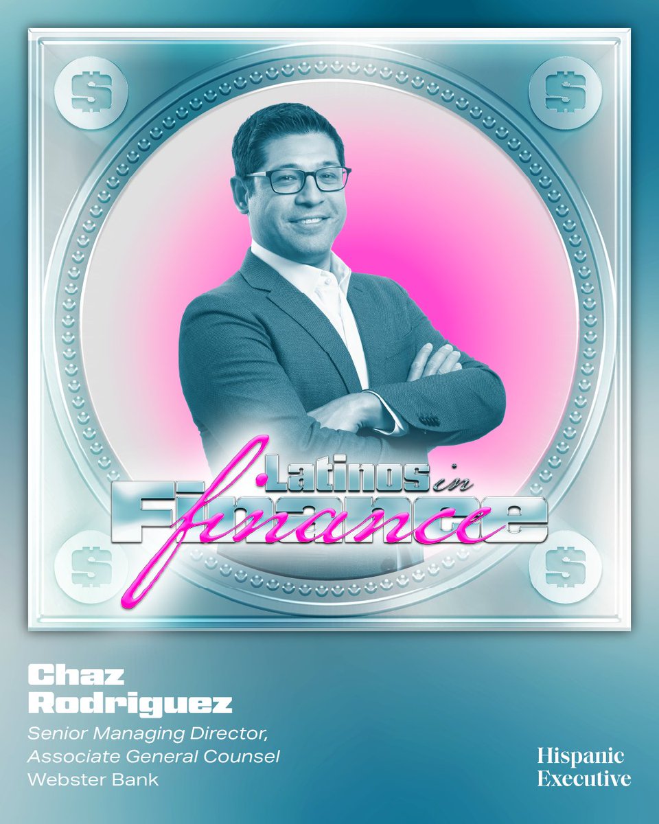 Chaz Rodriguez made a promise: make his parents proud.

Now associate GC at Webster Bank, he’s keeping it.
📖 hubs.ly/Q03jLzp30