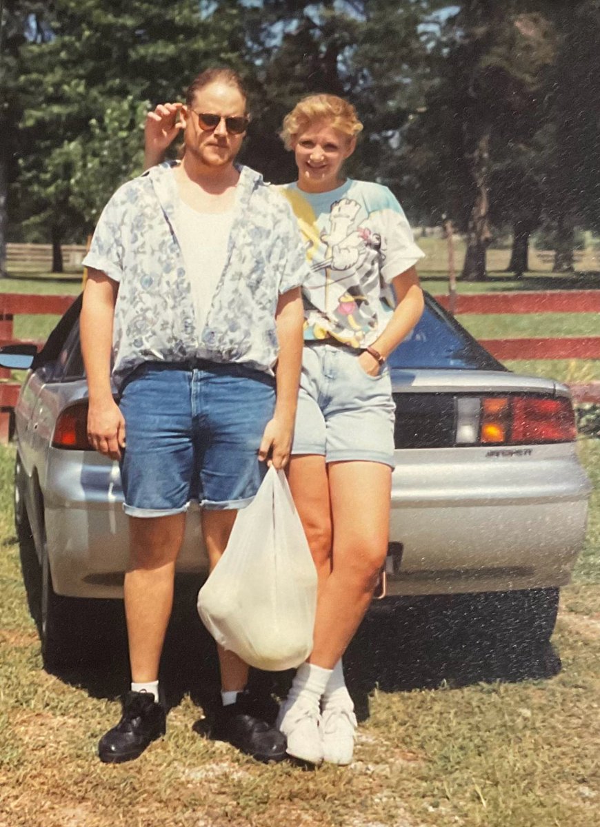 Not long after we started dating. 
#CaptionThis photo.