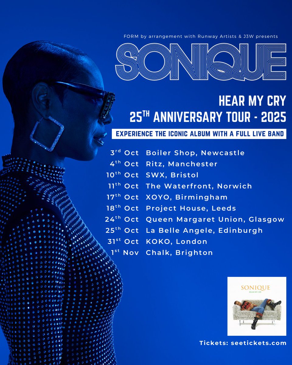 Sonique (@officialsonique) on Twitter photo I shot something special with the incredible <a href="/simonwebbphoto/">SIMON WEBB</a> recently, here’s the first of the images. I thought it would make a cool alternative tour poster. seetickets.com/tour/sonique I shot something special with the incredible <a href="/simonwebbphoto/">SIMON WEBB</a> recently, here’s the first of the images. I thought it would make a cool alternative tour poster. seetickets.com/tour/sonique