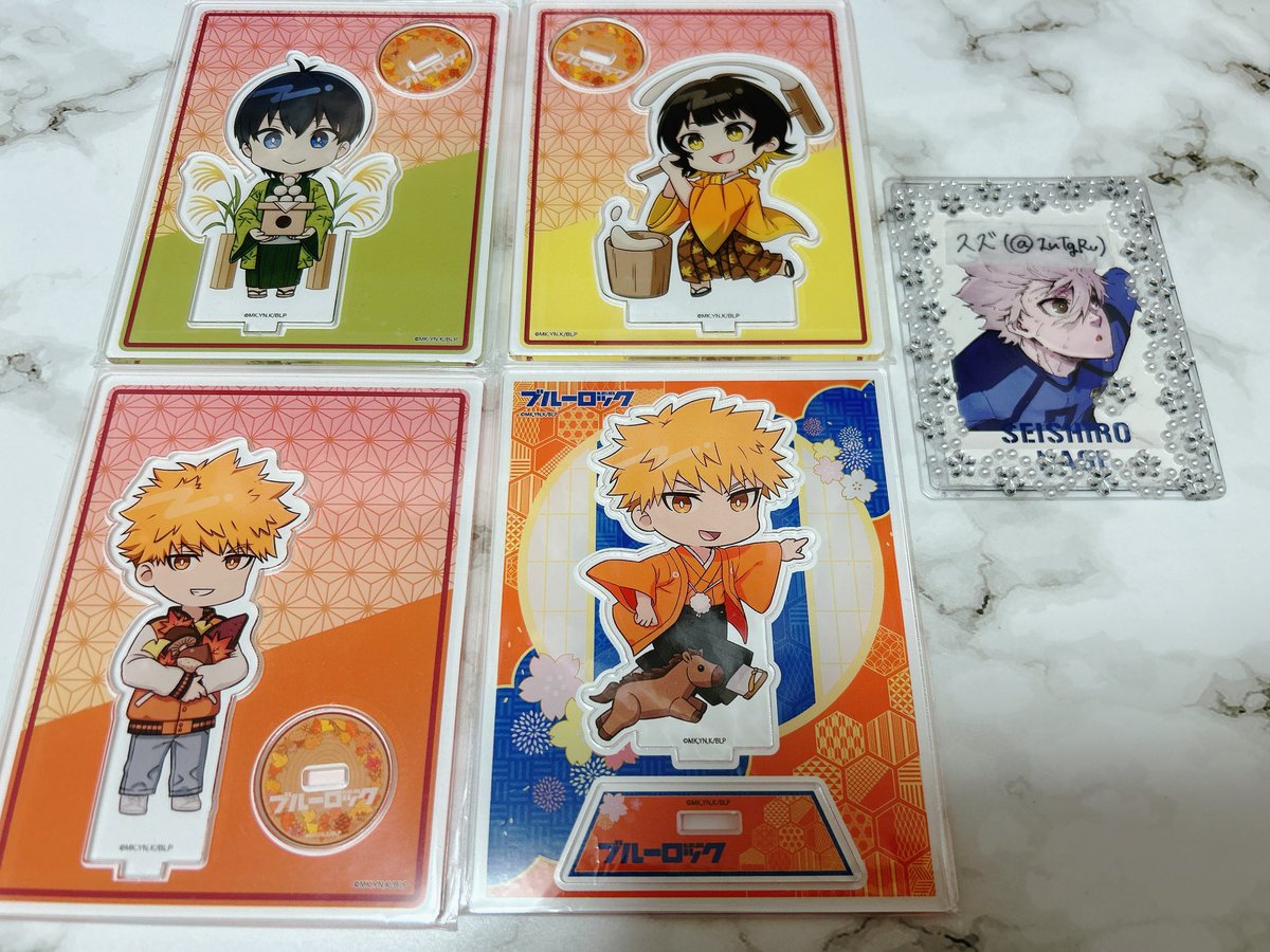 【交換/譲渡】 ブルーロック プリンセスカフェ プリカフェ アクリルスタンド アクスタ

譲▶︎潔、蜂楽、國神、千切、凛、冴

求▶︎定価＋送料orクッキングの凪1

🌟譲渡は4枚目含む方優先、1枚目は4枚目含めてのみ
🌟4/26,27,29池袋＞都内お手渡しor郵送

検索からもお声掛けくださいませ。