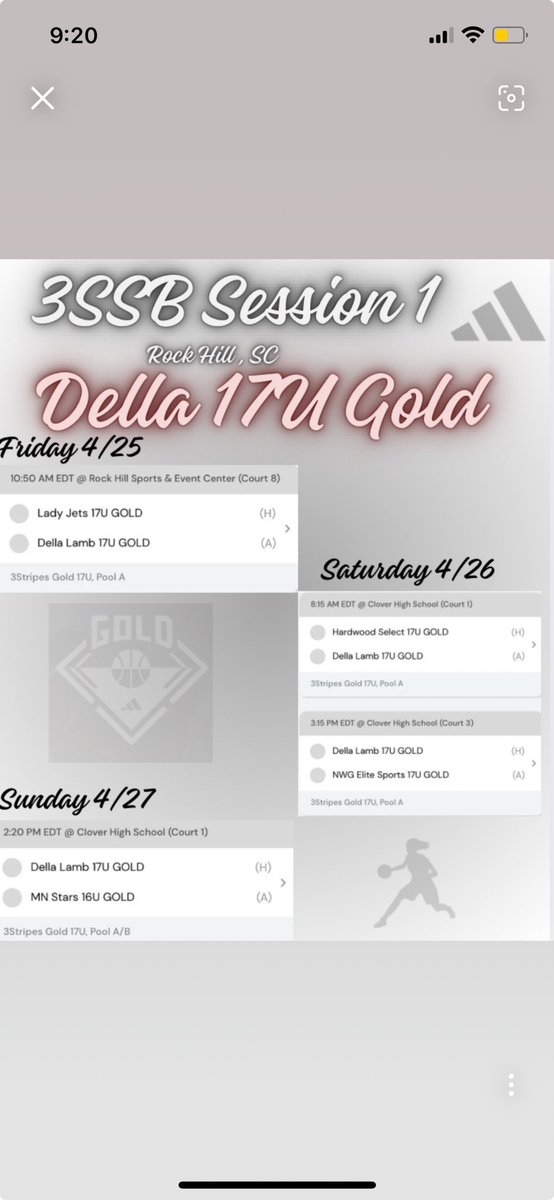 WillmannMacey's tweet image. Schedule change!