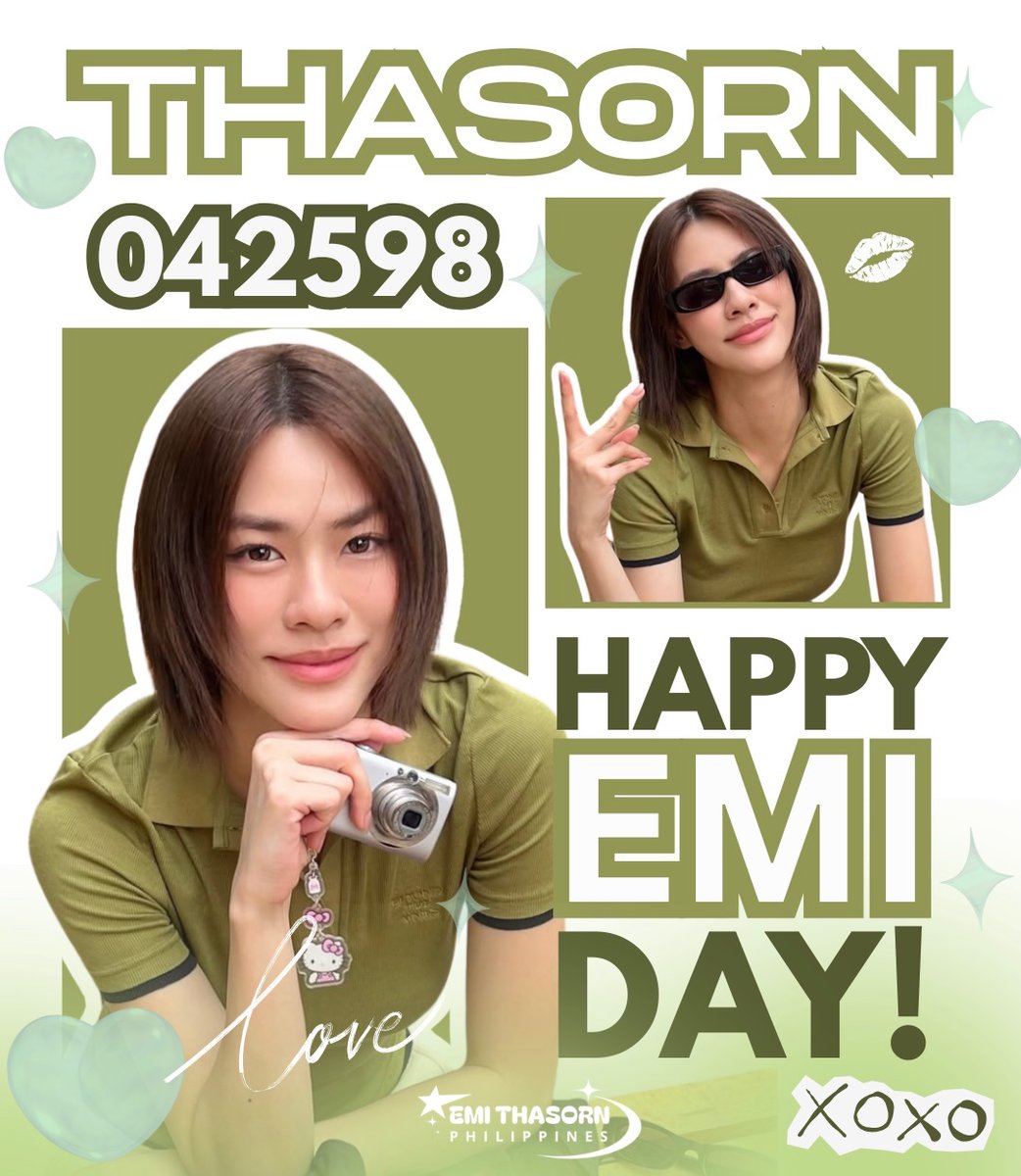 HAPPY BIRTHDAY EMI
#Happy27thEmiamilyDay 

Our amazing artist, singer, and beautiful soul who inspires us all. You fills our hearts with joy and your passion light up our lives, and we’re grateful for everything you share with us. May your special day be filled with love, joy,