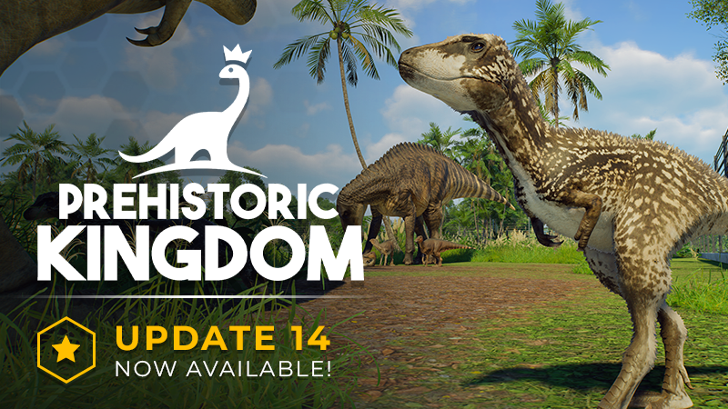 Update 14 is now live on Steam, with a 30% discount!

Hatch new baby animals and watch them grow seamlessly, forming family units and social groups! 🐣 🦖

✅ Full ontogeny system!
✅ Herding behavior!
✅ First Person Mode!

🗒️Patch Notes: bit.ly/3RxLP5t