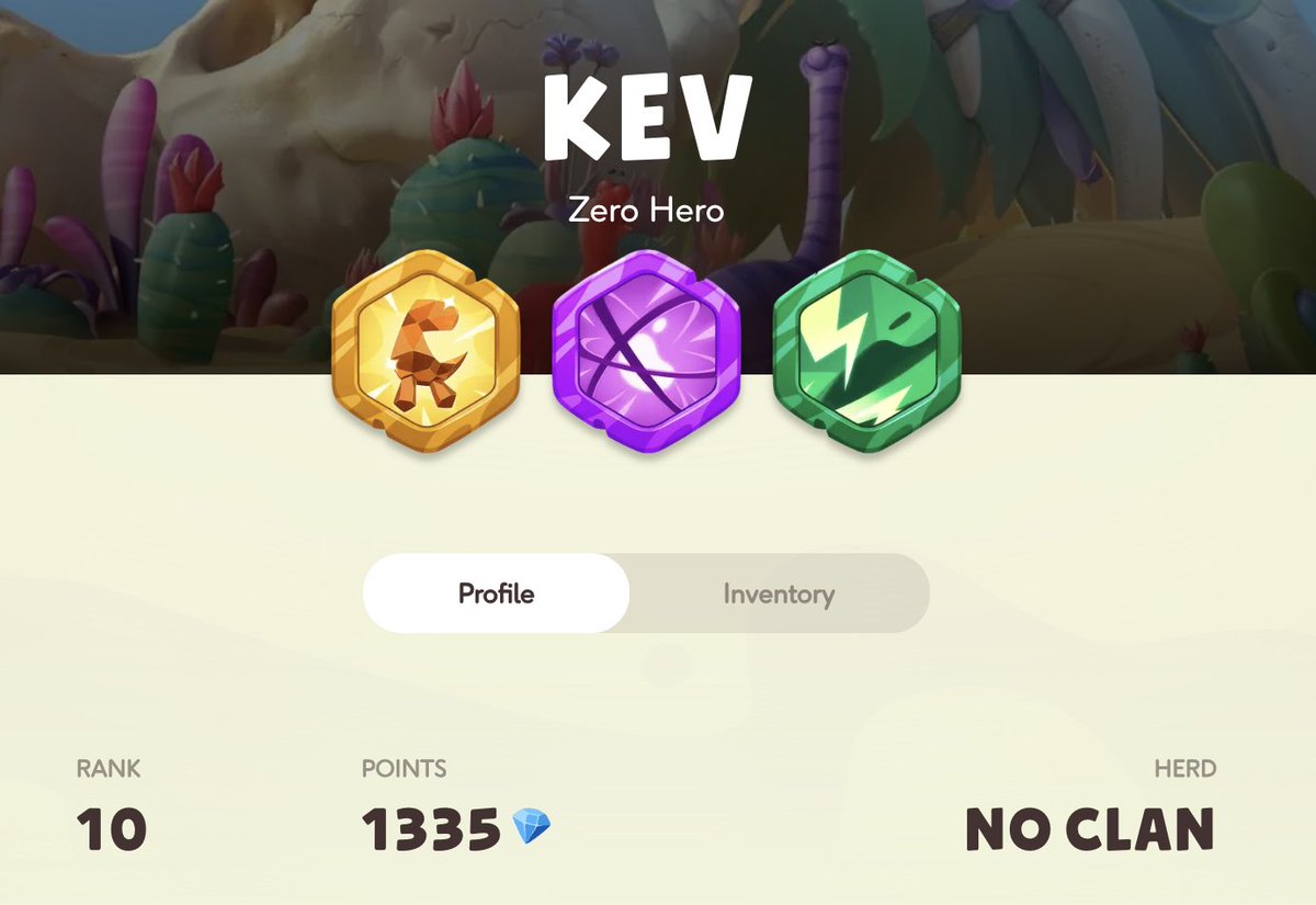 Just a flex.  I'll tell my grandkids I was top 10 🤣
collect.claynosaurz.com/profile/TightK…