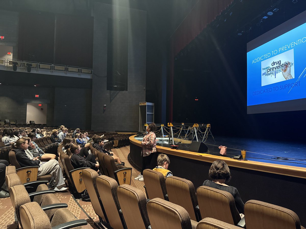 Andrew High School PE, Health & Driver Education (@boltspehede) on Twitter photo Busy day for our Division….
All Bolts Health Classes attending LTM drug awareness and prevention presentations today! Such an important topic to cover to ensure our Bolts make healthy choices ⚡️
<a href="/AndrewHS_d230/">Victor J. Andrew High School</a> <a href="/AbirOthman/">Dr. Abir Othman</a> Busy day for our Division….
All Bolts Health Classes attending LTM drug awareness and prevention presentations today! Such an important topic to cover to ensure our Bolts make healthy choices ⚡️
<a href="/AndrewHS_d230/">Victor J. Andrew High School</a> <a href="/AbirOthman/">Dr. Abir Othman</a>