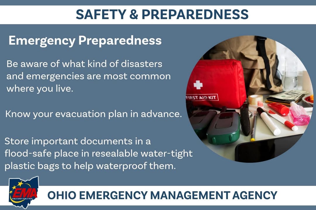 Sunshine and milder temperatures are in store for today. 
As Ohioans, we know our temperatures like to take a rollercoaster ride once in a while, use this time to prepare for the next weather event. Know your risk &amp; plan ahead. Visit: bit.ly/3yogADW
 #ReadySetSnowOhio