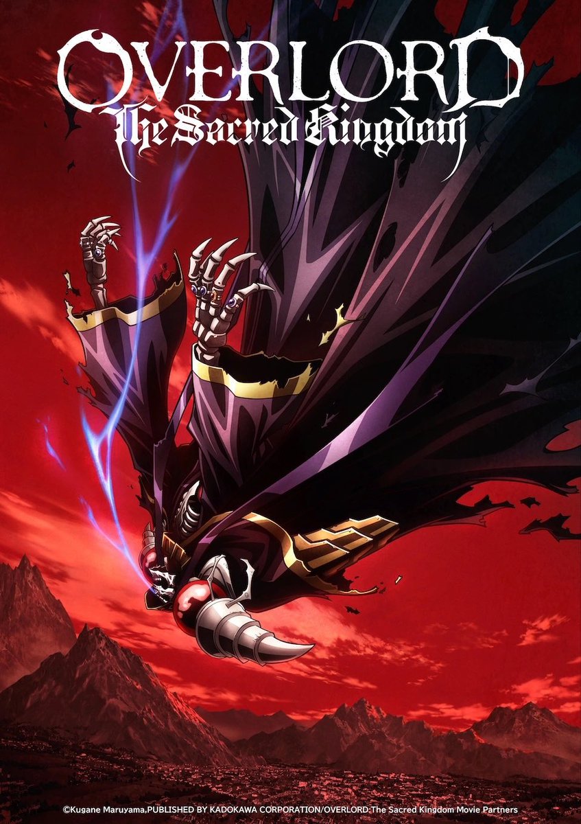 animetv_jp's tweet image. Overlord: The Sacred Kingdom Movie Coming to Crunchyroll Later Today!

✨More: overlord-anime.com