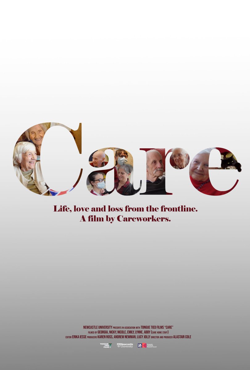 Alastair Cole (@tonguetiedfilms) on Twitter photo Great to have a new film with <a href="/CaretheFilm/">Care - Documentary Film. UK tour spring 2025</a>. High fives to the <a href="/UniofNewcastle/">Newcastle University</a> team who produced it, and the amazing care home staff who filmed it all! It is in cinemas around the UK over April/May for special screenings and panel discussions. See carethefilm.com Great to have a new film with <a href="/CaretheFilm/">Care - Documentary Film. UK tour spring 2025</a>. High fives to the <a href="/UniofNewcastle/">Newcastle University</a> team who produced it, and the amazing care home staff who filmed it all! It is in cinemas around the UK over April/May for special screenings and panel discussions. See carethefilm.com