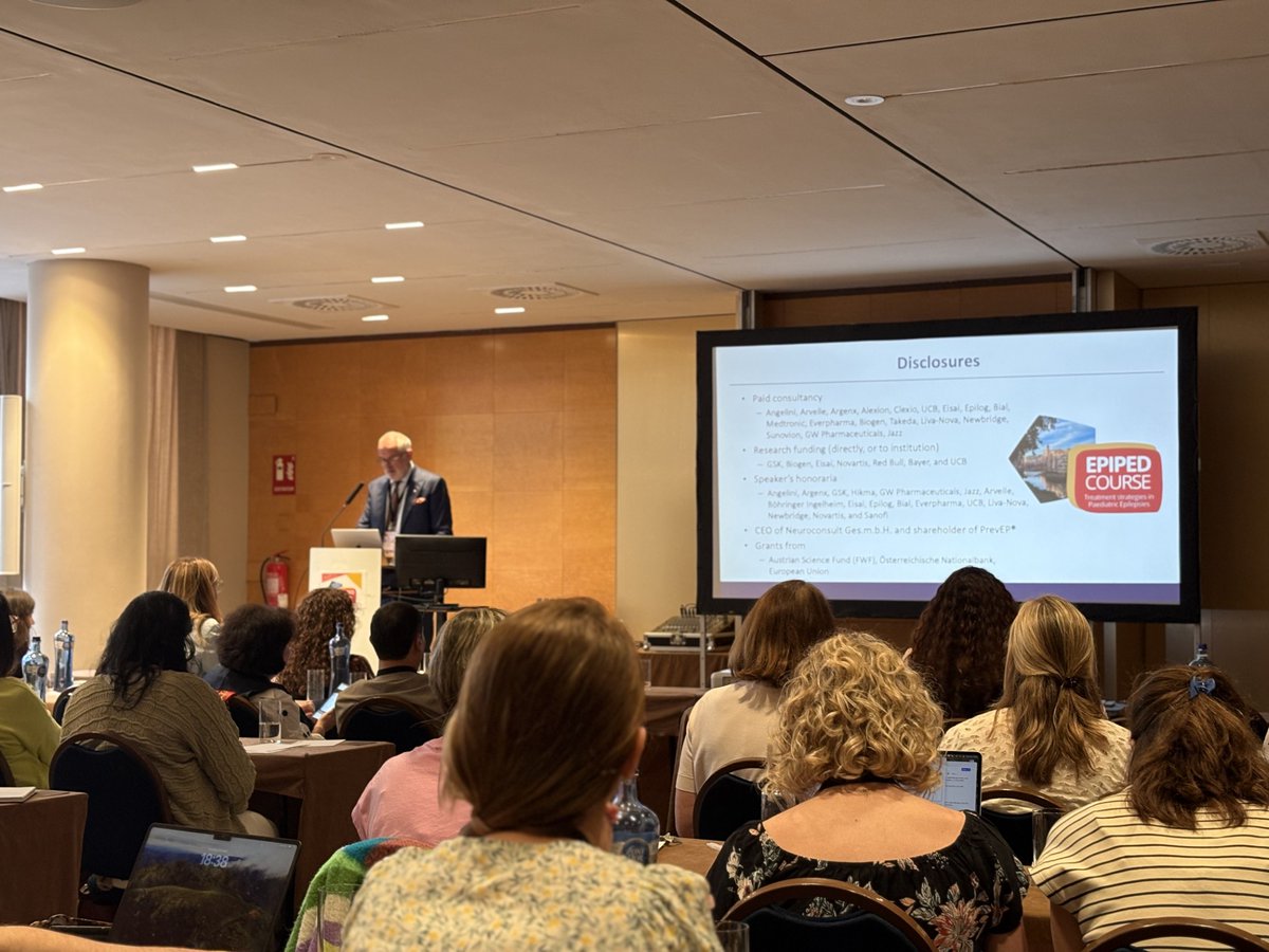 EpiCARE (@epicare_ern) on Twitter photo ๐ฃ๏ธWe are continuing the sessions in Girona, now with <a href="/EugenTrinka/">Eugen Trinka</a>, discussing "Acute symptomatic status epilepticus and therapeutical approach to unprovoked seizures that follow". #EPIPED ๐ฃ๏ธWe are continuing the sessions in Girona, now with <a href="/EugenTrinka/">Eugen Trinka</a>, discussing "Acute symptomatic status epilepticus and therapeutical approach to unprovoked seizures that follow". #EPIPED