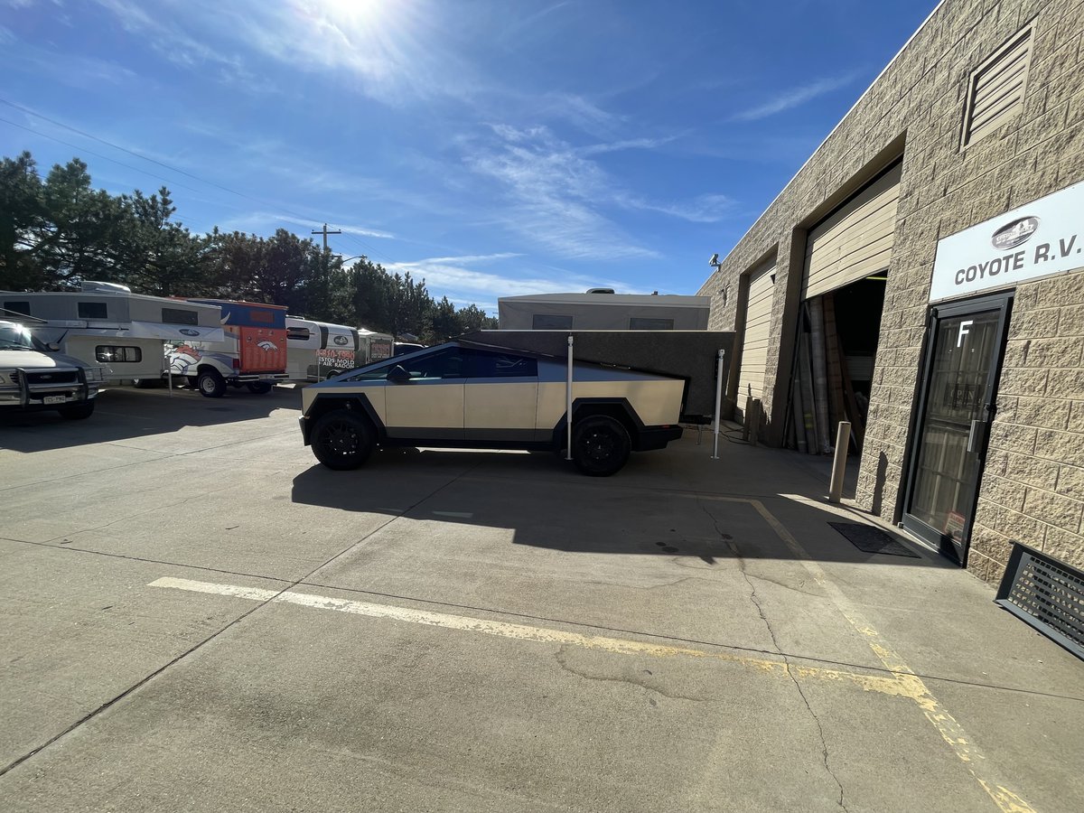 Get ready for adventure with the Tesla Cybertruck EV camper! 🚙✨ Phoenix Pop Up Campers is crafting a one-of-a-kind camper that perfectly matches the Cybertruck’s futuristic vibe. From sustainable materials to smart tech, this camper is all about off-road fun. Stay tuned for ...