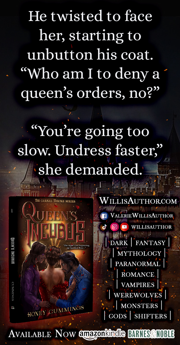 Valerie_Willis's tweet photo. I love how demanding she can be from time to time in the most wondrous ways!
#ReaderAppreciation #MMFFM #ReverseHarem #FantasyFiction #DarkRomance #WhyChoose #SpicyBooks #BookLovers #RomanticFantasy #ForbiddenDesire https://t.co/0xxNvVqZ64