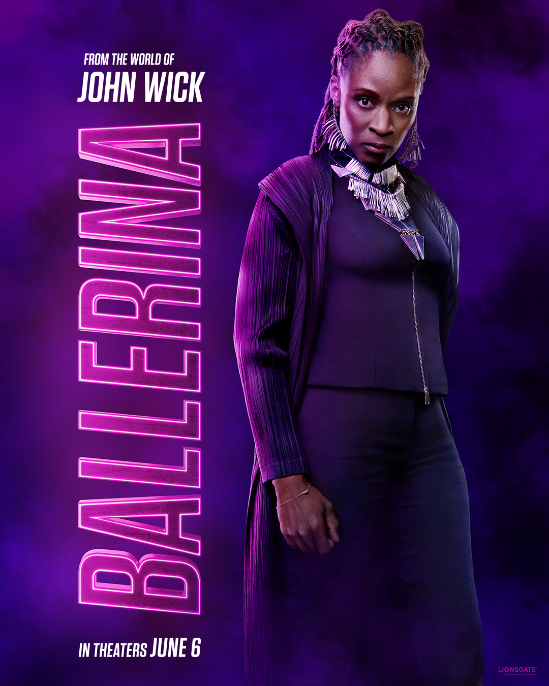 Ballerina 2025 karakterposters 