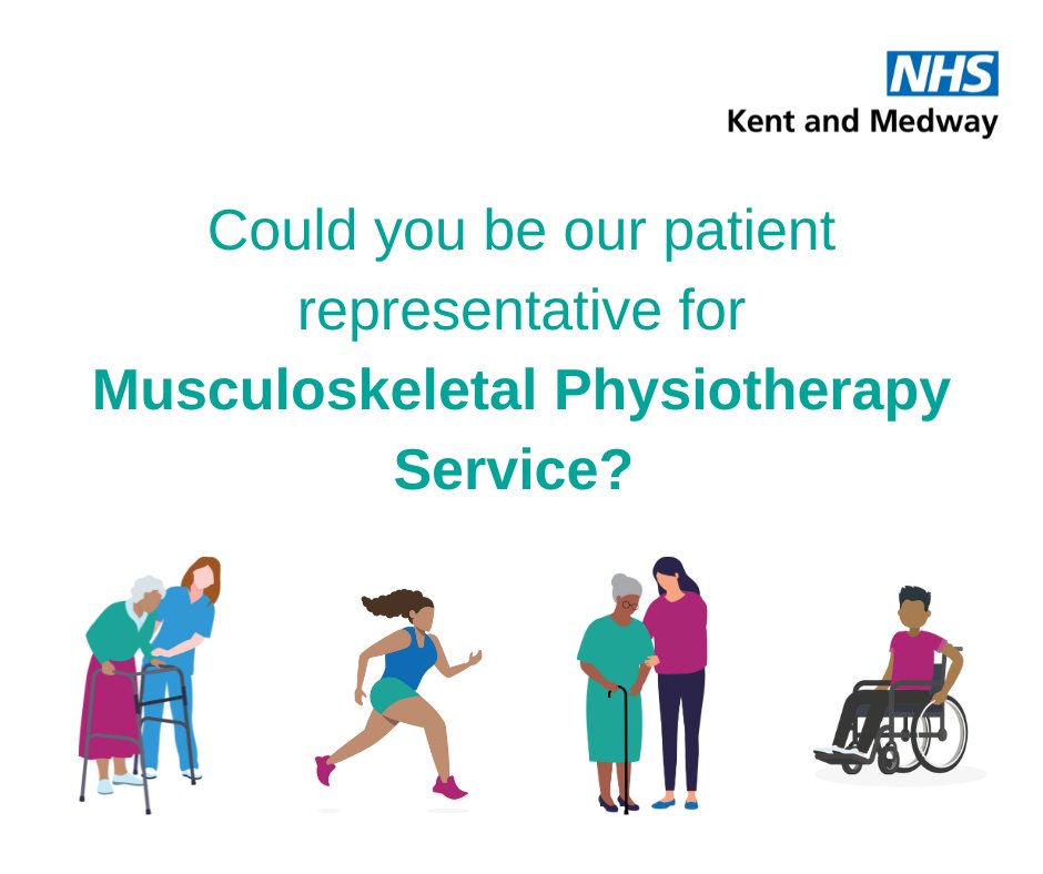 Do you have experience of musculoskeletal (MSK) physiotherapy and would like to become a patient voice representative?

If you are interested find out more here: ow.ly/1ahf50Vy8Uj